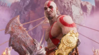 شاشة التحديث الجديدة في God of War Ragnarok على PS5