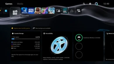 تحديث بلايستيشن 5 القادم يحيي الثيمات الكلاسيكية