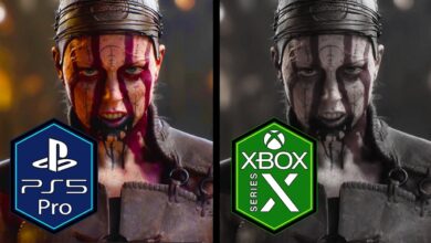 مقارنة بين Hellblade 2 على PS5 Pro و Xbox Series X